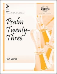 Psalm Twenty Three Handbell sheet music cover Thumbnail